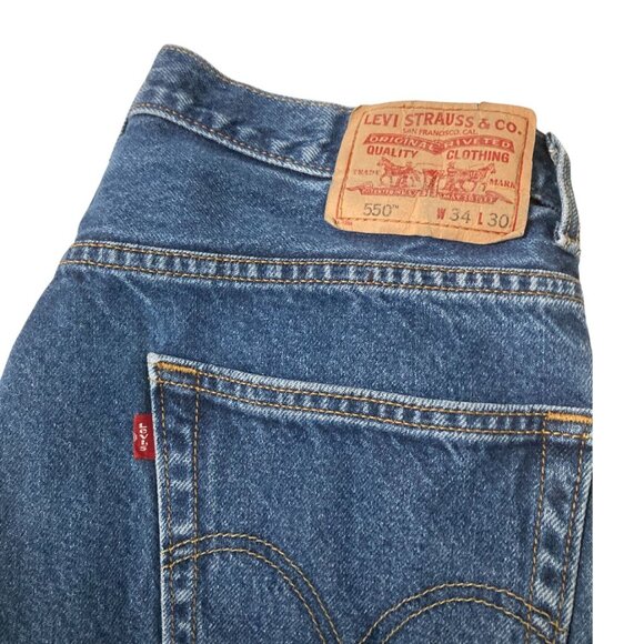 Levi's 550 Relaxed Fit  34X30 - Picture 2 of 8